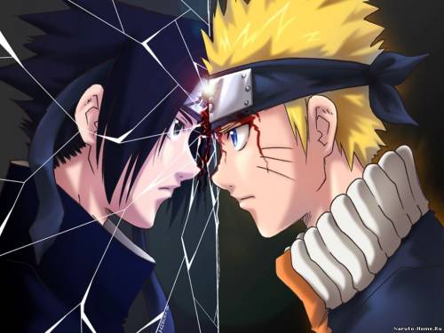 Аниме обои naruto-reflejo-sasuke