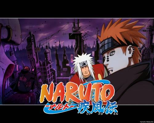 Аниме обои naruto_jiraya_and_pein